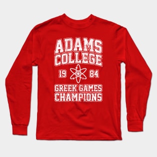 Adams College 1984 Greek Games Champions (Variant) Long Sleeve T-Shirt